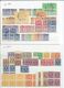 Germany , Allied Occupation After WW2 , BIZONE , AM POST ,huge Party On 7 Stock-cards(see Scan) VFU/MNH - Sonstige & Ohne Zuordnung