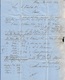 1860 FALTBRIEF - RIGA ( RUSSLAND ) - Durch PREUSSEN Nach PARIS - Briefe U. Dokumente