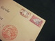 STORIA POSTALE  FRANCOBOLLO GIAPPONE TOKIO APRILE 1959 MISS MICHIKO SHODA HIS IMPERIAL HIGHNESS PRINCE AKIHITO PIEGA ANG - Case Reali