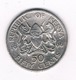 50 CENTS  1966 KENIA / 8573// - Kenya