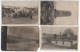 LOT De 4 CARTES PHOTOS Du CAMP DE PRISONNIERS D'AMBERG (BAYERN) - Amberg