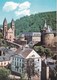 CLERVAUX EGLISE AVEC ECOLE ET PARTIE DU CHATEAU (dil404) - Clervaux