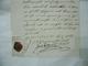 SIGILLO CON CERALACCA DOCUMENTO MANOSCRITTO LICENZA ZEVIO VERONA 1864 - Manuscritos