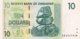 Zimbabwe 10 Dollars, P-67 (2007) - UNC - Simbabwe