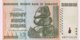 Zimbabwe 20 Billion Dollars, P-86 (2008) - UNC - Zimbabwe