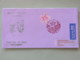 Japan 2018 FDC Cover To Nicaragua - Flowers Star Shape Stamp - Lettres & Documents