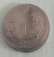 India Indein..2013... 1 Rupee Error Coin..Hyderabad Mint - Inde