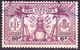 NEW HEBRIDES 1925 6d (60c) Purple SG48 FU Cat £16 - Used Stamps