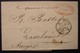 Paris 1854 Comptoir National D'escompte En Rouge, Lettre Pour Lavelanet (Ariège), Voir Cachet Dateur - 1849-1876: Période Classique