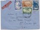 Lettre Par Avion Elisabethville Congo Belge Timbres Mixte Poste Aérienne Et Madagascar - Lettres & Documents
