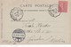 ALGERIE 1904 CARTE POSTALE DE BISKRA "LA RUE DESOULED-NAILS"  CACHET FERROVIAIRE BISKRA-CONSTANTINE - Lettres & Documents