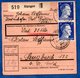 Colis Postal De Rüttgen-  Pour Seingbouse    --  19/3/1943 - Lettres & Documents