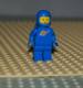 Lego Personnage Space Bleu Avec Logo Space Avec Casque Bleu Et Réservoir Air Ref Sp004 - Lego Technic