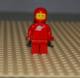 Lego Personnage Space Rouge Avec Logo Space Avec Casque Rouge Et Réservoir Air Ref Sp005 - Lego Technic