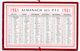 Calendrier Cartonné Almanach Des PTT 1961. - Petit Format : 1961-70