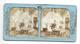 PHOTO STEREO Circa 1870 ..Scènes Enfantines " La Dinette" édit. BK Paris.. En Couleur Par Transparence ..2 Scans - Photos Stéréoscopiques