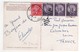 Beaux Timbres , Stamps Sur Cp , Carte , Postcard Du 17/07/1966 - Lettres & Documents