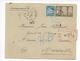 ALGERIE - 1933 - ENVELOPPE RECOMMANDEE De ALGER Avec CACHET D'AGENT N°3 GUICHET RECOMMANDE => MARSEILLE - Briefe U. Dokumente