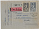 ALGERIE - 1941 - PETAIN - CARTE Par AVION De ALGER  => ORAN - Lettres & Documents