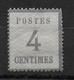 ALSACE LORRAINE - YVERT N° 3 * MH DEFECTUEUX - COTE = 250 EUR. - Unused Stamps