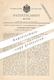 Original Patent - George Wheelwright Schermerhorn , Philadelphia , 1890 , Zusammenlegbares Boot Mit Ausleger | Boote !!! - Documents Historiques