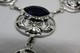 Delcampe - 3956 - Collana Di Iolite Blu  Misura 51 Cm. - Collane/Catenine