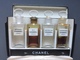 COFFRET ANCIEN Les Exclusifs CHANEL 4 Miniatures No 2707 - Miniaturen (met Doos)