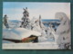 Norway 1970 Postcard "Sjusjoen - Snow" To Sweden - Knot - Norvège