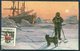 1924 Norway FRAM  Polar Ship Postcard. Polhavet - Covers & Documents