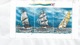 Sweden 1992 Sailing Ships Block Scott #1946-48a On Cover To US, VF Postally Used Cover !! - Blocks & Sheetlets