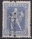 GREECE 1912-13 Hermes Engraved Issue 5 Dr. Grey Blue With ELLHNIKH DIOIKSIS Overprint In Black Reading Up Vl. 264 MH - Ongebruikt