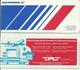 AIR FRANCE - Billet/Ticket Passager - 1978 - BORDEAUX/PARIS ORLY/FORT DE FRANCE/CAYENNE/PARIS ORLY - Biglietti