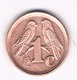 1 CENT 1993 ZUID AFRIKA /8651/ - South Africa