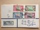 SOUTHERN RHODESIA 1937 Coronation Registered First Day Cover - Salisbury To Ruislip England - Rodesia Del Sur (...-1964)