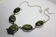 3988 - Collana Di Unakite Verde  Misura 49 Cm. - Collane/Catenine