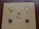 STATE OF ISRAEL ( From The Serie Coin Sets Of All Nations ) Form 20,5 X 29,5 Cm ) Card + Stamp '85 ! - Israel