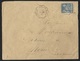 1878 - FRANCE - Cover - Y&T 90 [Allegory [Type II]] + CONDOM - 1876-1898 Sage (Type II)