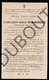 Doodsprentje Eugene Joseph Norbert Van Cauwenberghs °1843 Schilde †1891 Echevin De La Commune De Schilde (F252) - Obituary Notices