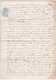 EXTRAIT De GREFFE De TRIBUNAL - GUERET (Creuse)  - 9 MAI 1878  - 3 Pages - Algemene Zegels