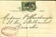 BELGIAN CONGO 1910 ISSUE 5c PRINTED RATE ON PC  "LE MATADI VAPEUR SINISTRE" FROM BOMA TO BRUSSELS - Lettres & Documents