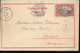 BELGIAN CONGO 1910 ISSUE 10C ON PC  FROM DUNGU VIA ABA TO ANTWERPEN - Briefe U. Dokumente