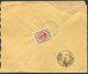 1921 Persia Ahmad Shah 6ch Cover.  Damghan - - Iran