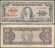 CUBA - 100 Pesos 1954 P# 82b America Banknote - Edelweiss Coins - Costa Rica