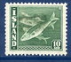 ICELAND 1940. Definitive Fish 10Aur. Perforated 14:13½ LHM / * (fault).  Michel 215 B - Unused Stamps