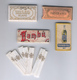 Quatre Carnets De Papiers à Cigarettes Et Tubes  - Four Cigarette Rolling Papers And Tubes - Objets Publicitaires