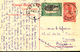 BELGIAN CONGO PPS 1912 ISSUE STIBBE 43 VIEW 44 KONGOLO 22.12.21 SURCHARGE NON OFFICIEL SUR LE TIMBRE VOIR DESCRIPTIF - Entiers Postaux