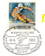 B-36661 Germany 1992. Philatelic Card A5 Size / Albertville Olympics. With 2 Stamps (Germany-France). - Lettres & Documents