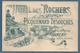 CARTE DE VISITE - HÔTEL DES ROCHERS A COURÇAY (INDRE ET LOIRE) - PIQUEMARD DESOUCHES - Cartes De Visite