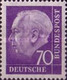 Delcampe - Germany - Professor Th.Heuss - New Size And Colors - 1957 - Used Stamps