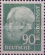 Delcampe - Germany - Professor Th.Heuss - New Size And Colors - 1957 - Used Stamps